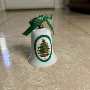 Spode Christmas Tree Porcelain Bell
